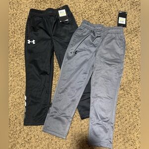 Under Armour Black and Gray Sweatpants Joggers